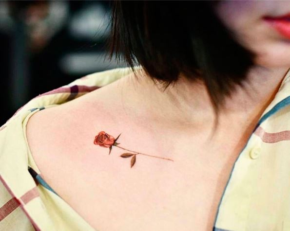 Tattoo hoa mini