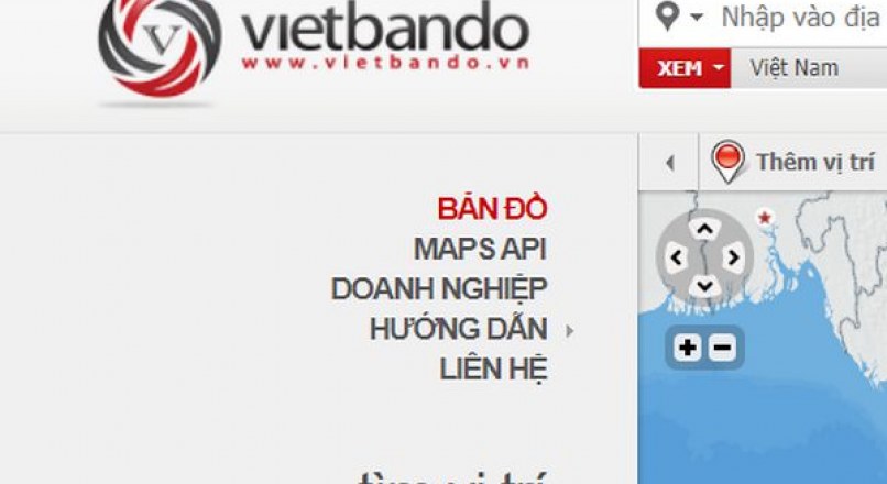 Vietbando: Bản đồ tìm đường của người Việt