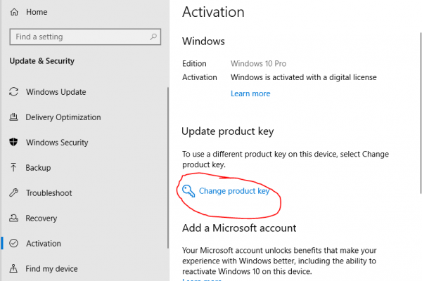 Key Win 10 Product key cài đặt Windows 10 Pro vĩnh viễn