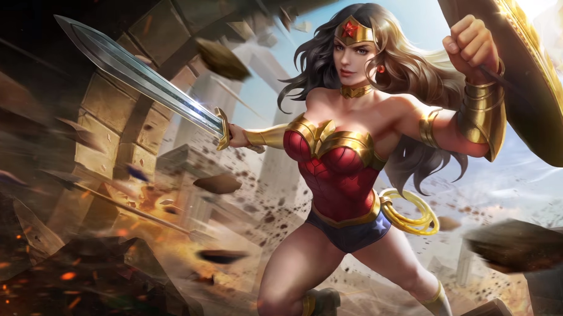 Hình nền Liên Quân Mobile tướng Wonder Woman