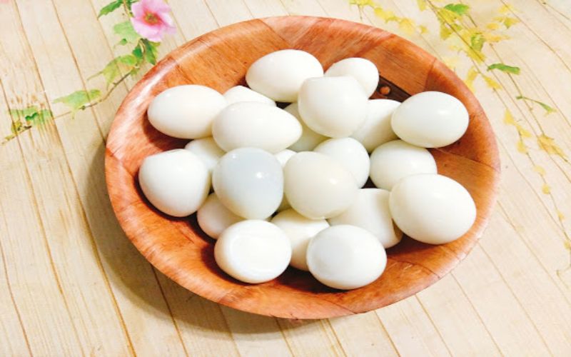 Hình 3: Nam giới xuất tinh sớm có thể sử dụng trứng cút trong thực đơn hằng ngày