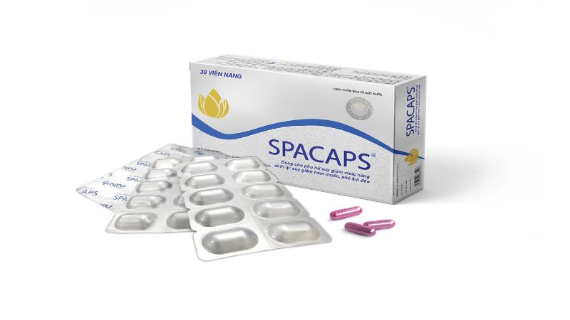 Hình 6: thuốc Spacaps còn có tác dụng chống lão hóa, hoạt huyết, giải độc