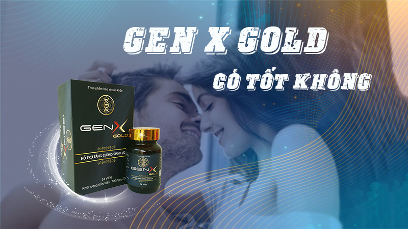 Sản phẩm hỗ trợ sinh lý GENX GOLD