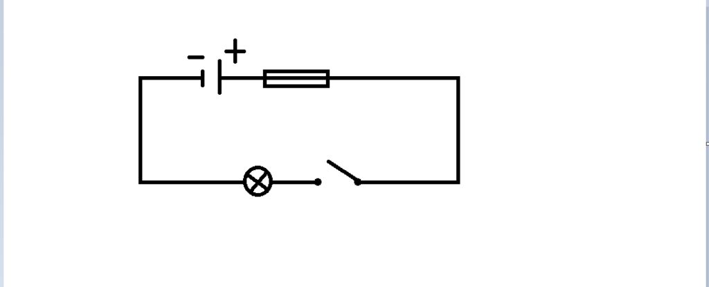 ve-so-do-mach-dien-gom-1-cau-chi-1-den-soi-dot-1-cong-tac-pin-2-chieu-1-cuc-am-1cuc-duong