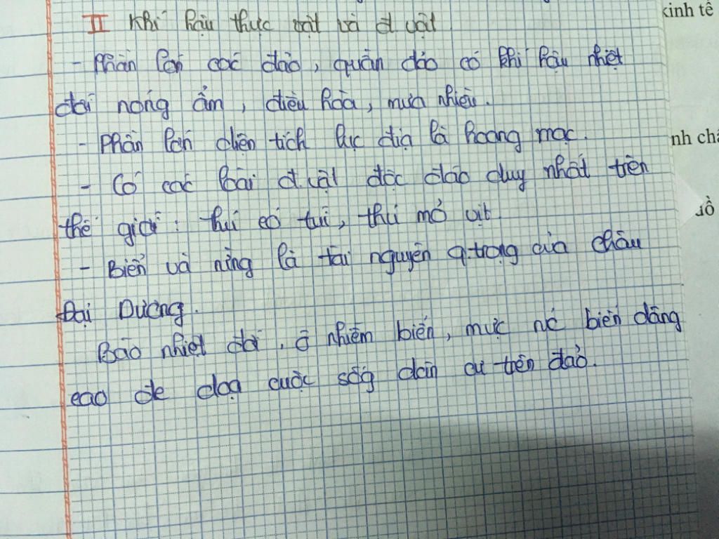 khi-hau-thuc-vat-va-dong-vat-cua-chau-dai-duong