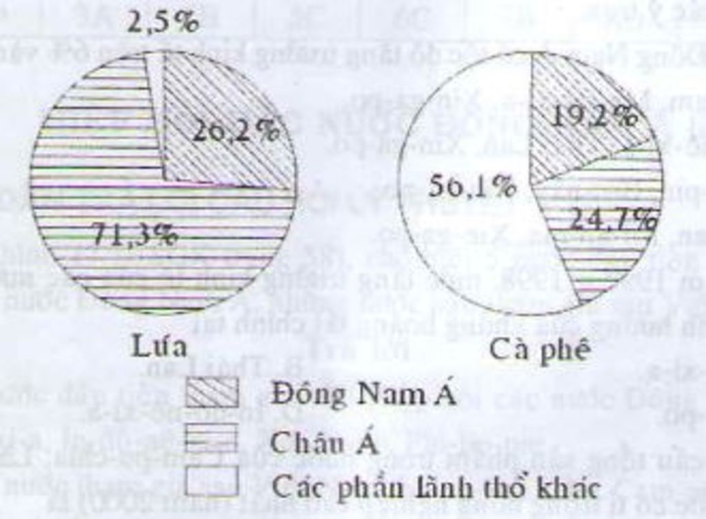 ve-bieu-do-hinh-tron-the-hien-san-luong-lua-ca-phe-cua-khu-vuc-dong-nam-a-so-voi-chau-a-dong-nam