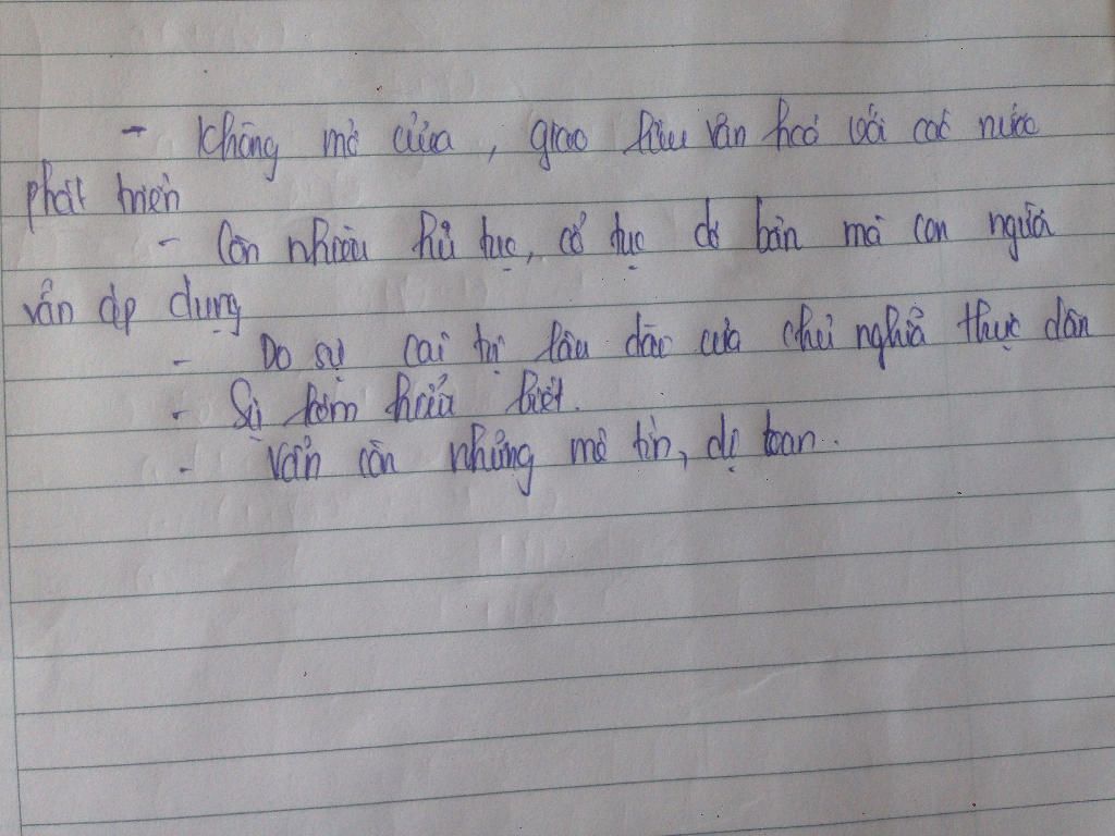 nhung-truyen-thong-lac-hau-lam-cho-nen-kinh-te-cham-phat-trien
