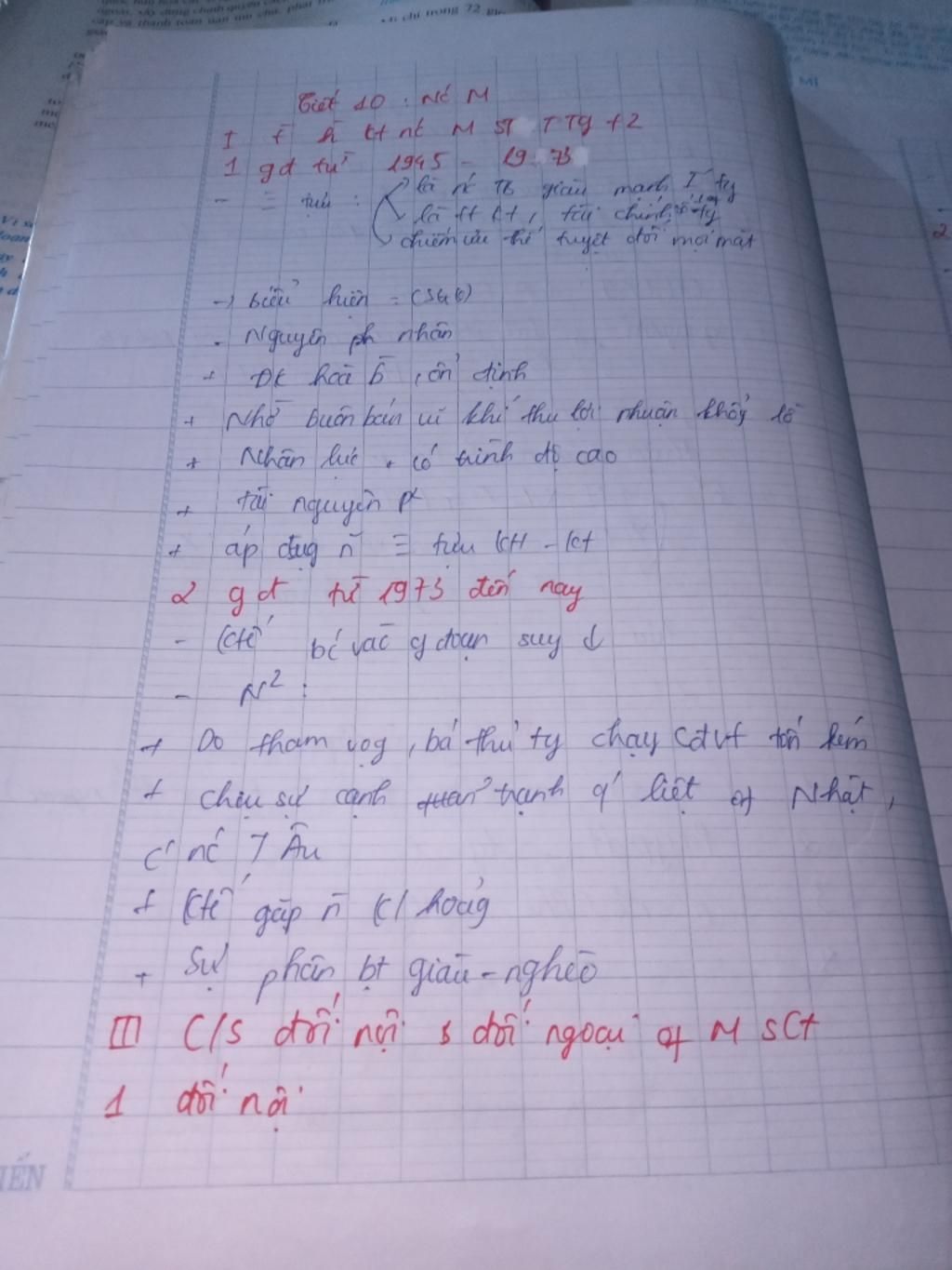 Ai học sử 9 bài 8 mục I-II và bài 10 mục II Thì cho tui xin bài với. Cần gấp dự giờ ai-hoc-su-9-bai-8-muc-i-ii-va-bai-10-muc-ii-thi-cho-tui-in-bai-voi-can-gap-du-gio