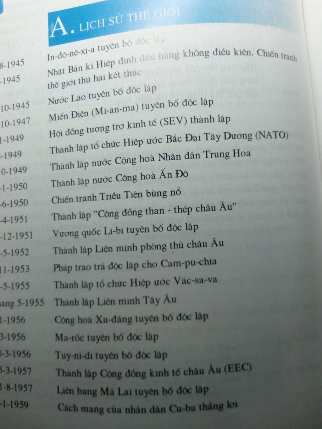 cac-moc-thoi-gian-va-cac-su-kien-quan-trong-da-hoc-tu-dau-nam-den-cuoi-hoc-ki-1