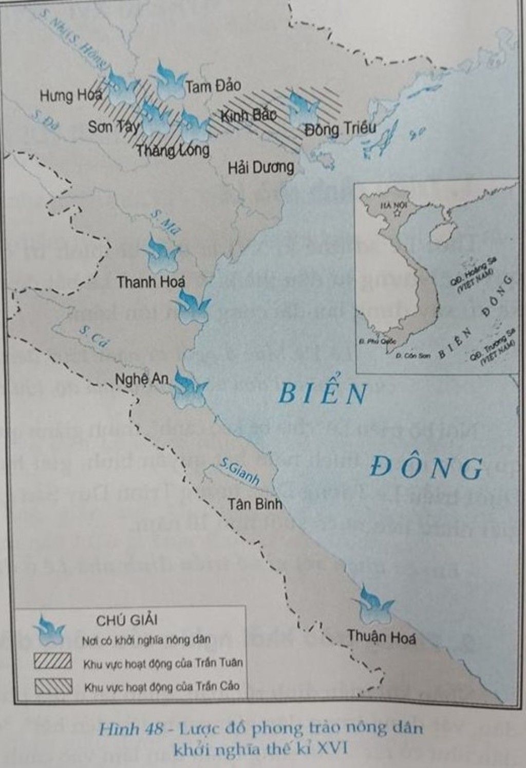 chi-tren-luoc-do-nhung-vung-hoat-dong-cua-phong-trao-nong-dan-khoi-nghia-bay-gio