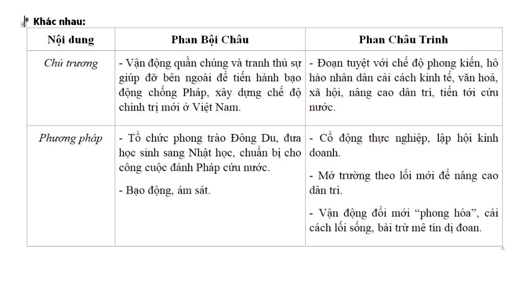 lap-bang-so-sanh-giua-su-khac-va-giong-nhau-giua-hai-u-huong-bao-dong-va-cai-cach-o-viet-nam-dau