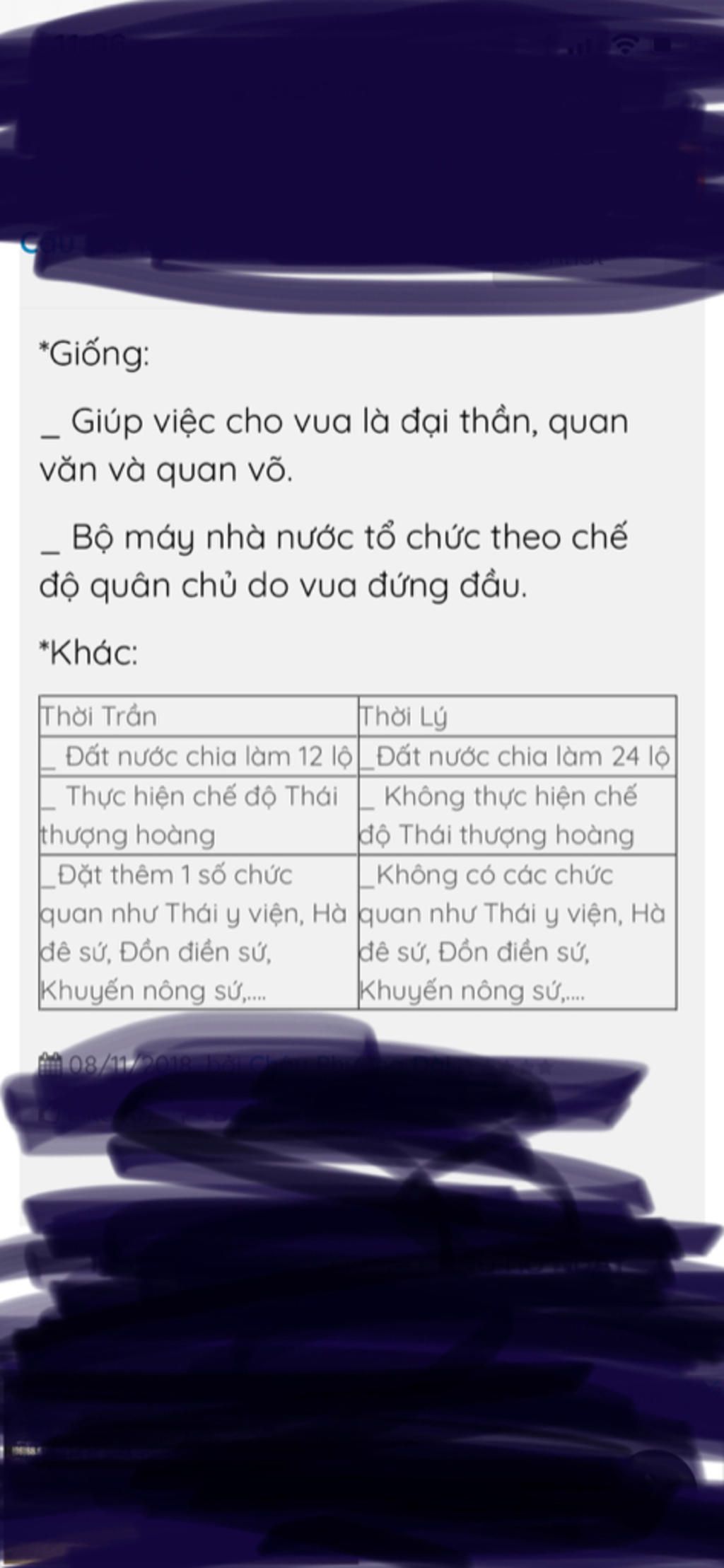 trinh-bay-to-chuc-bo-may-chinh-quyen-nha-tran-neu-diem-khac-so-voi-to-chuc-chinh-quyen-thoi-ly-v