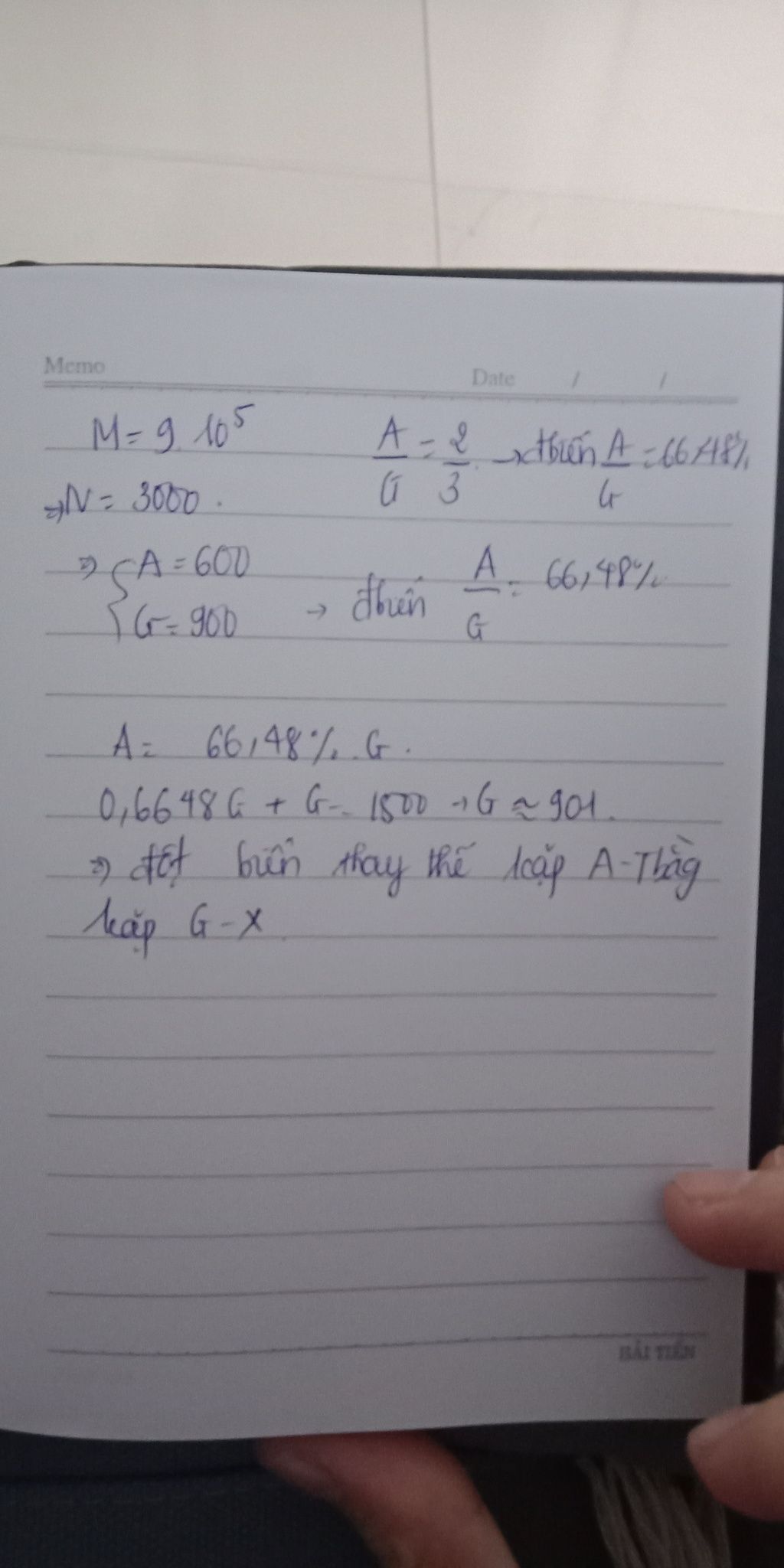 1-doan-gen-nang-9-10-5-dvc-co-a-g-2-3-biet-dot-bien-ay-ra-khong-lam-thay-doi-so-nu-cua-gen-sau-d