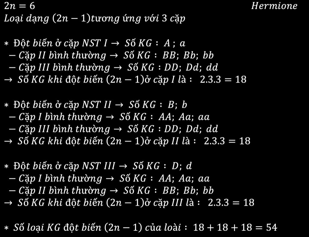 1-loai-thuc-vat-co-bo-nst-2n-6-cap-nst-thu-nhat-chua-ca-gen-aa-cap-nst-thu-2-chua-cap-gen-bb-cap