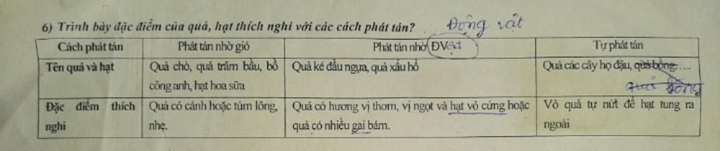 6-trinh-bay-dac-diem-cua-qua-hat-thich-nghi-voi-cac-cach-phat-tan-7-so-sanh-lop-mot-la-mam-va-lo