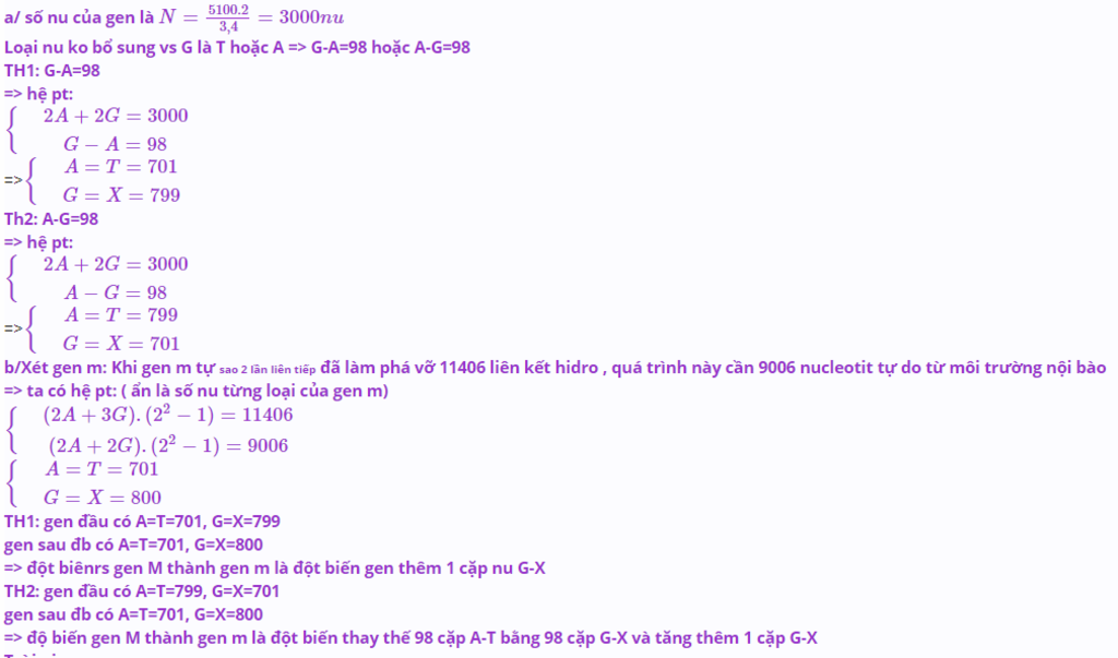 cau-3-mot-gen-m-co-chieu-dai-5100-angstron-va-co-hieu-so-giua-nucleotit-loai-g-voi-mot-loai-nucl