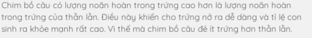 cau-5-vi-sao-so-luong-trung-chim-bo-cau-it-hon-so-voi-so-luong-trung-cua-bo-sat