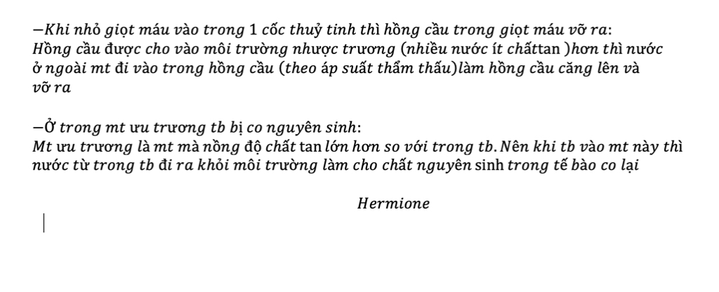 giai-thich-cac-hien-tuong-sau-nho-1-giot-mau-vao-trong-1-coc-thuy-tinh-thi-hong-cau-o-trong-giot