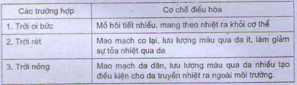 giai-thich-co-che-dieu-hoa-than-nhiet-trong-cac-truong-hop-troi-nong-oi-buc-va-troi-ret