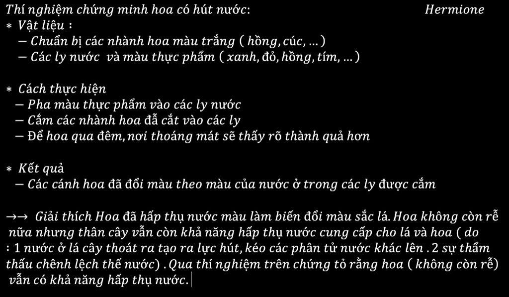 lam-thi-nghiem-chung-minh-hoa-co-hut-nuoc