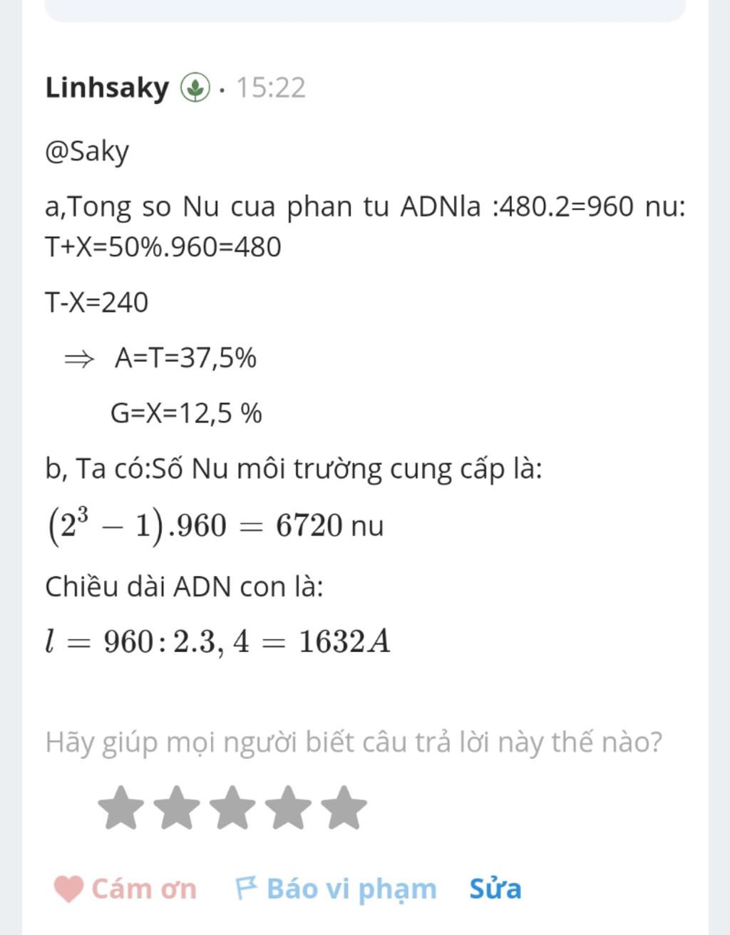 mot-mach-don-cua-phan-tu-adn-co-480-nu-trong-phan-tu-adn-co-t-240-nu-a-ac-dinh-thanh-phan-cac-lo