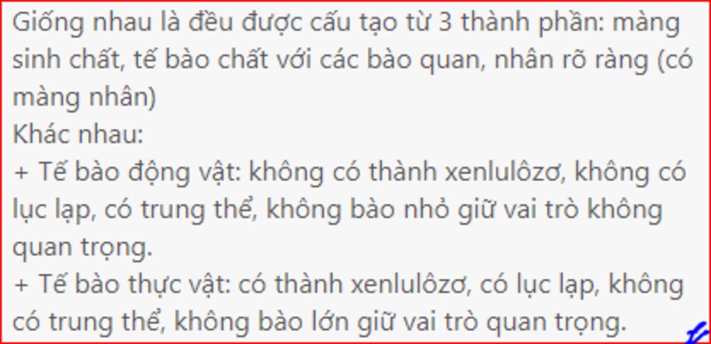 so-sanh-te-bao-nguoi-voi-te-bao-dong-vat-thuc-vat