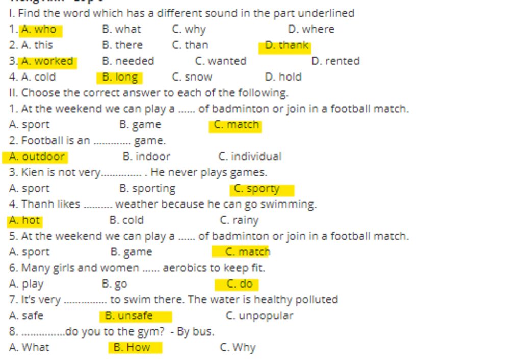 i-find-the-word-which-has-a-different-sound-in-the-part-underlined-1-a-who-b-what-c-why-d-where