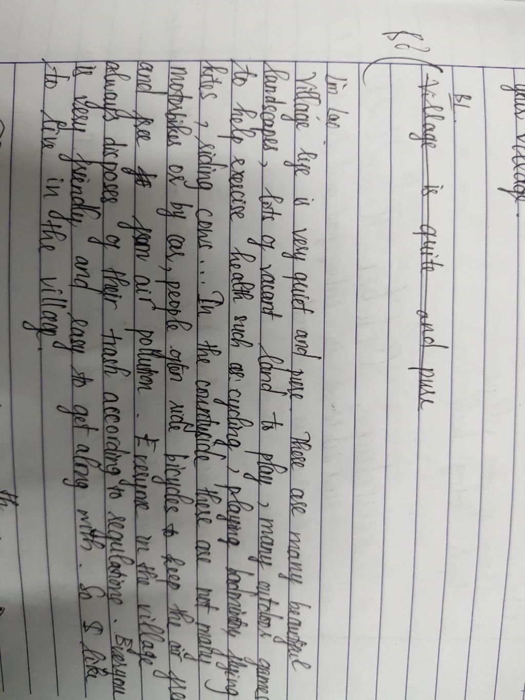 viet-doan-van-ngan-ve-nong-thon-bang-tieng-anh