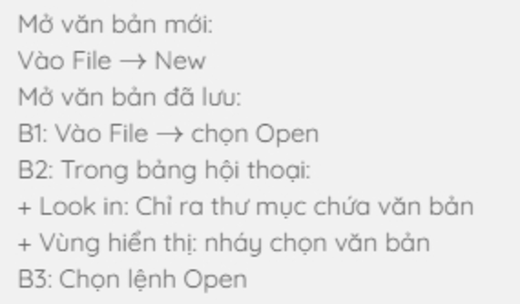 cau-1-neu-cac-buoc-tao-van-ban-moi-mo-van-ban-da-luu-tren-may-tinh-luu-van-ban-cau-2-neu-quy-tac