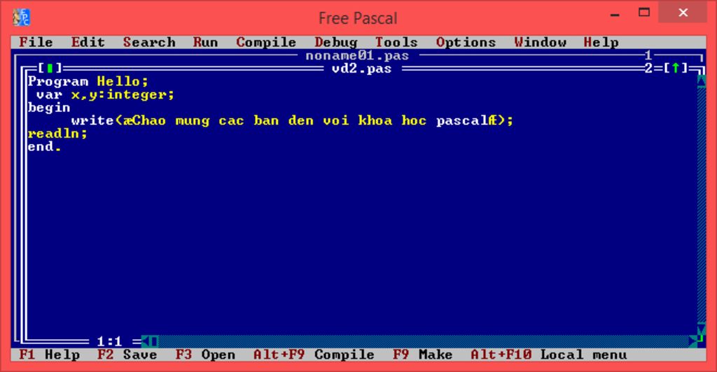 program-hello-var-y-integer-begin-write-chao-mung-cac-ban-den-voi-khoa-hoc-pascal-readln-end-sai