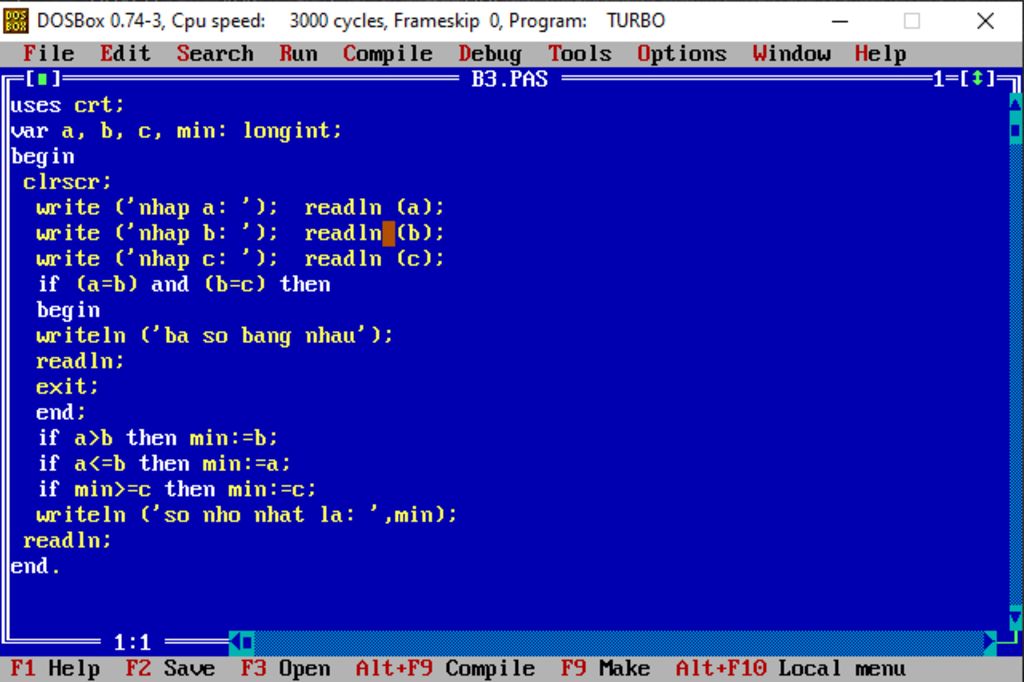 viet-chuong-trinh-bang-turbo-pascal-co-anh-tim-so-nho-nhat-trong-3-so-a-b-c-luu-y-ko-anh-bao-cao