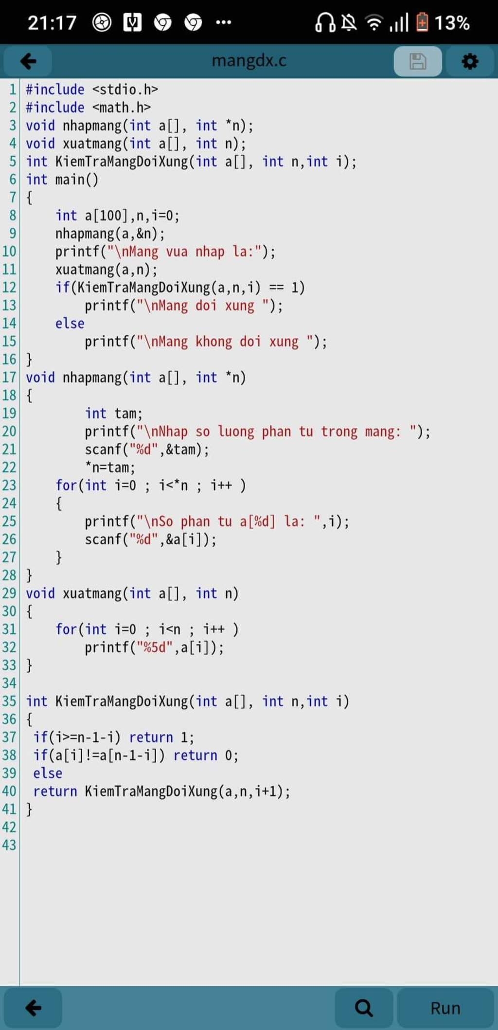 viet-chuong-trinh-c-kiem-tra-mang-doi-ung-bang-de-quy-luu-y-code-chinh-chu-va-phai-chay-duoc-va