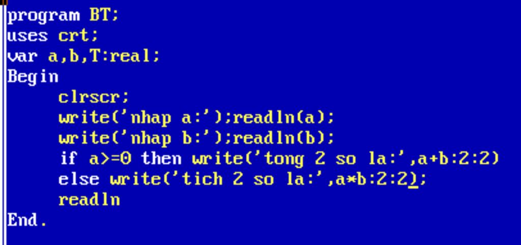 viet-chuong-trinh-in-ra-man-hinh-2-bien-a-va-b-thuoc-kieu-so-thuc-neu-a-la-so-duong-thi-tinh-ton