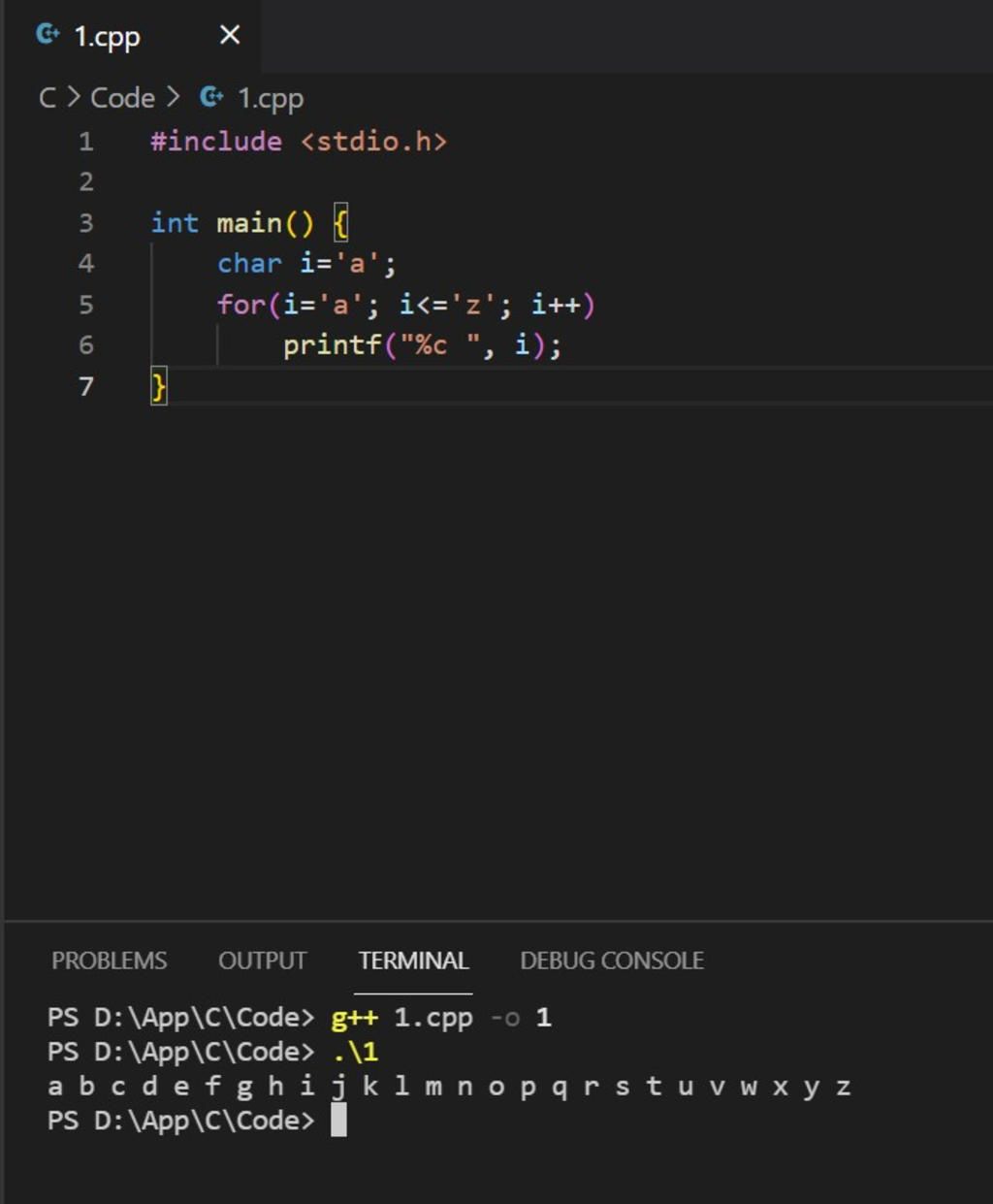 viet-chuong-trinh-in-ra-man-hinh-bang-chu-cai-tu-a-z-trong-pascal