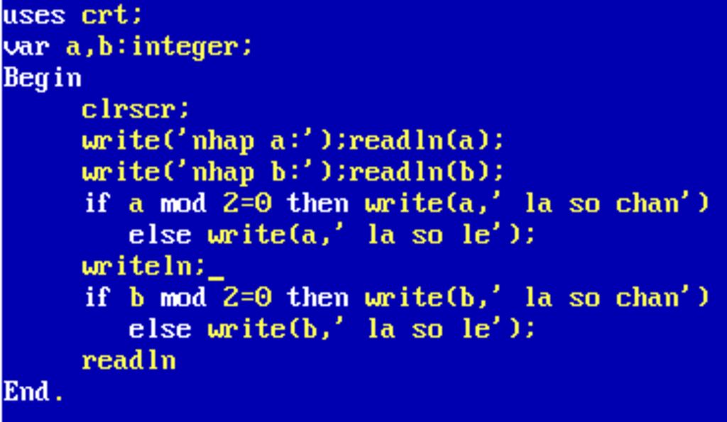 viet-chuong-trinh-nhap-2-so-nguyen-a-b-kiem-tra-a-b-la-so-chan-hay-le